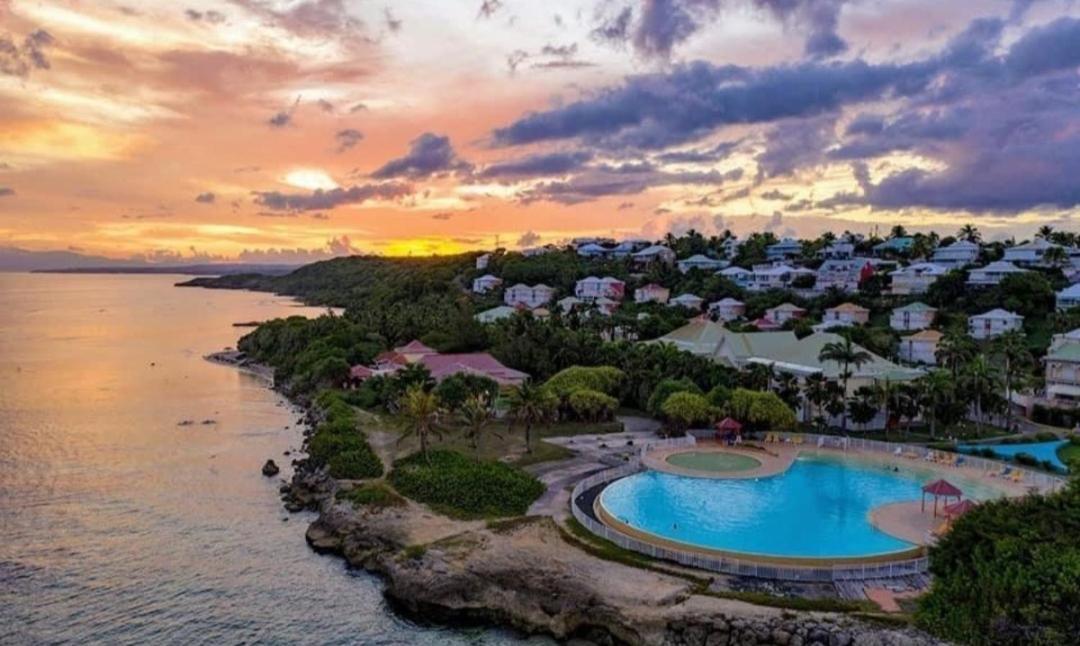 L'Oiseau Du Paradis Vue Mer Studio A Saint Francois A 100 M De La Plage Buitenkant foto